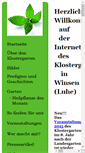 Mobile Screenshot of klostergarten-winsen.de